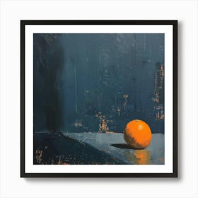 Orange 6 Art Print