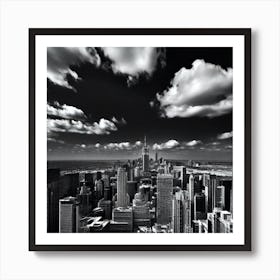 New York City Skyline 21 Art Print