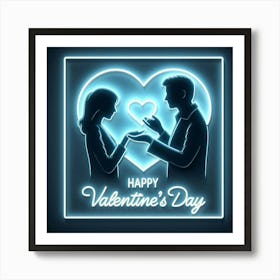 Happy Valentine'S Day 1 Art Print