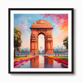 India Gate Art Print