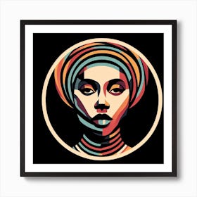 African Woman 5 Art Print