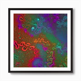 Fractal Art 1 Art Print