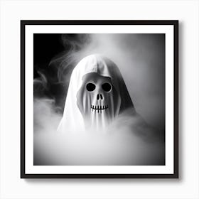 Ghost In The Fog Art Print