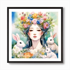 Spring Goddess Art Print