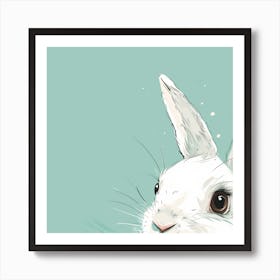 Rabbit Illustration Art Print