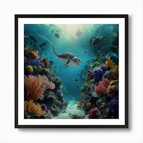 Ocean'S Edge Art Print