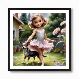 Little Ballerina Art Print