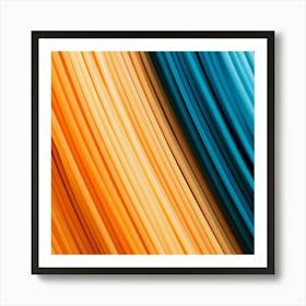 Close-Up Of Colorful Wires Art Print