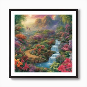 Sacred Garden Of Eden 111 Art Print