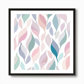 Abstract Leaves 2 Art Print