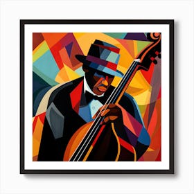 Jazz Musician 64 Art Print