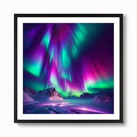 Aurora Borealis Art Print