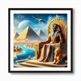Certainly! Egyptian Astronomy Has A Rich History That Dates Back To Prehistoric Times Art Print