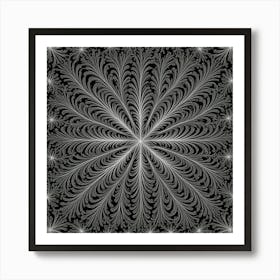 Abstract Fractal Pattern 4 Art Print