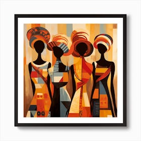 African Women 4 Art Print