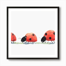 Ladybugs Art Print