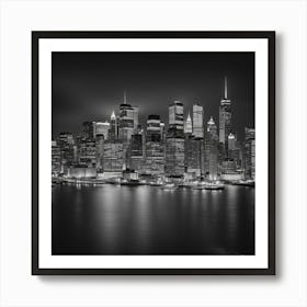 New York City Skyline 1 Art Print