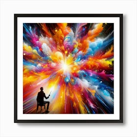 Abstract Painting 15 Art Print
