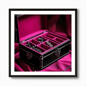 Gothic Jewelry Box Art Print