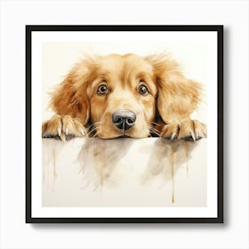 Golden Retriever 8 Art Print