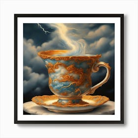 Cup Of Tea 4 Art Print