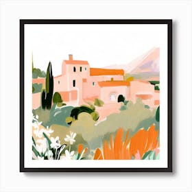 View of Tuscany Art Print