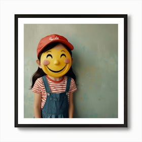 Default Smile Art Print 1 Art Print