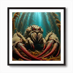 Kelp Crab 1 Art Print