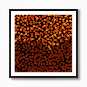 Abstract Mix Dots Art Print