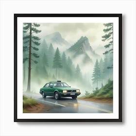 Car Art 407 Art Print