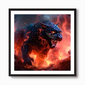 Black Panther 1 Art Print