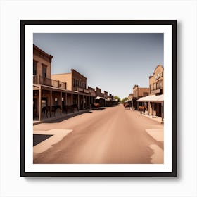 Old West Town 19 Art Print