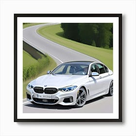 BMW car Art Print