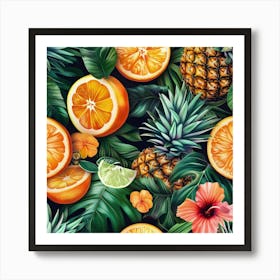 Tropical Fusion (10) Art Print