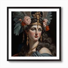 Greek Goddess 14 Art Print