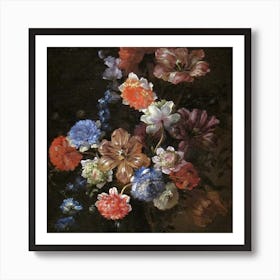 Flowers In A Vase 3 Art Print
