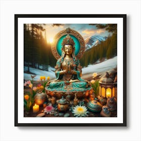 Avalokiteśvara 1 Art Print