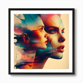 Portrait Of A Woman 27 Art Print