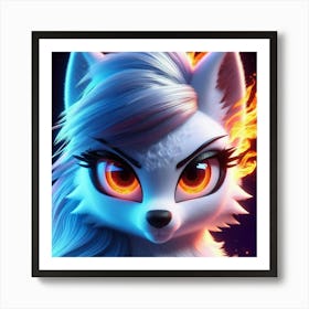 Arctic Fire Art Print