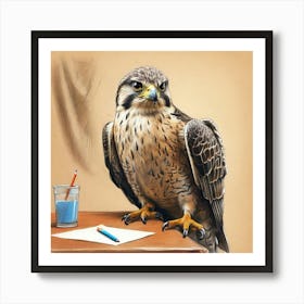 Falcon 1 Art Print