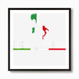 Georgia Meloni Italian Hero Art Print