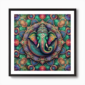 Ganesha 35 Art Print