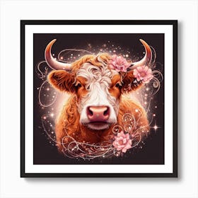 Highland Cow 6 1 Art Print