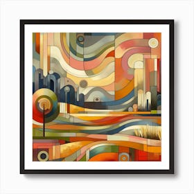 Abstract Painting 11 Art Print