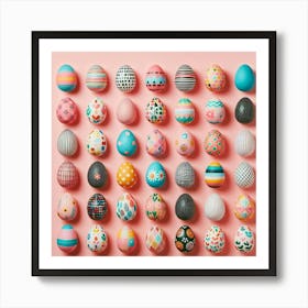 Pink Eggs Art Print