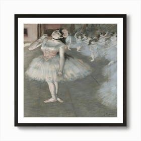 Dancer In Tutu Art Print