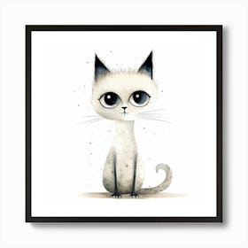 Kitty Cat Art Print