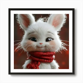 Cute Bunny 25 Art Print