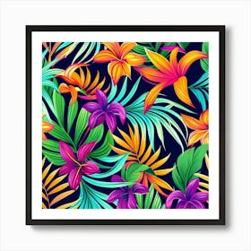 Lush Blooms (8) Art Print