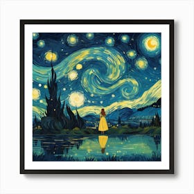 Starry Night 4 Art Print